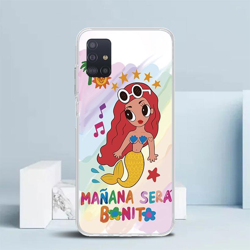 Karolg M-Manana Sera B-Bonito Soft Cover for Samsung Galaxy S25 Edge S26 S24 S23 Ultra Phone Case S22 S21 Plus S20 FE Print Patt