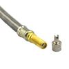 For Braided Truck Valve Stem Extender Stainless Steel Metal Tire Valve Extension 180mm for Efficient Inflation