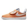 Nike Pico 5 Low Top Sports Slip Resistant Shock Absorbing Durable Casual Shoes Kids sneakers White Orange DQ8372-800