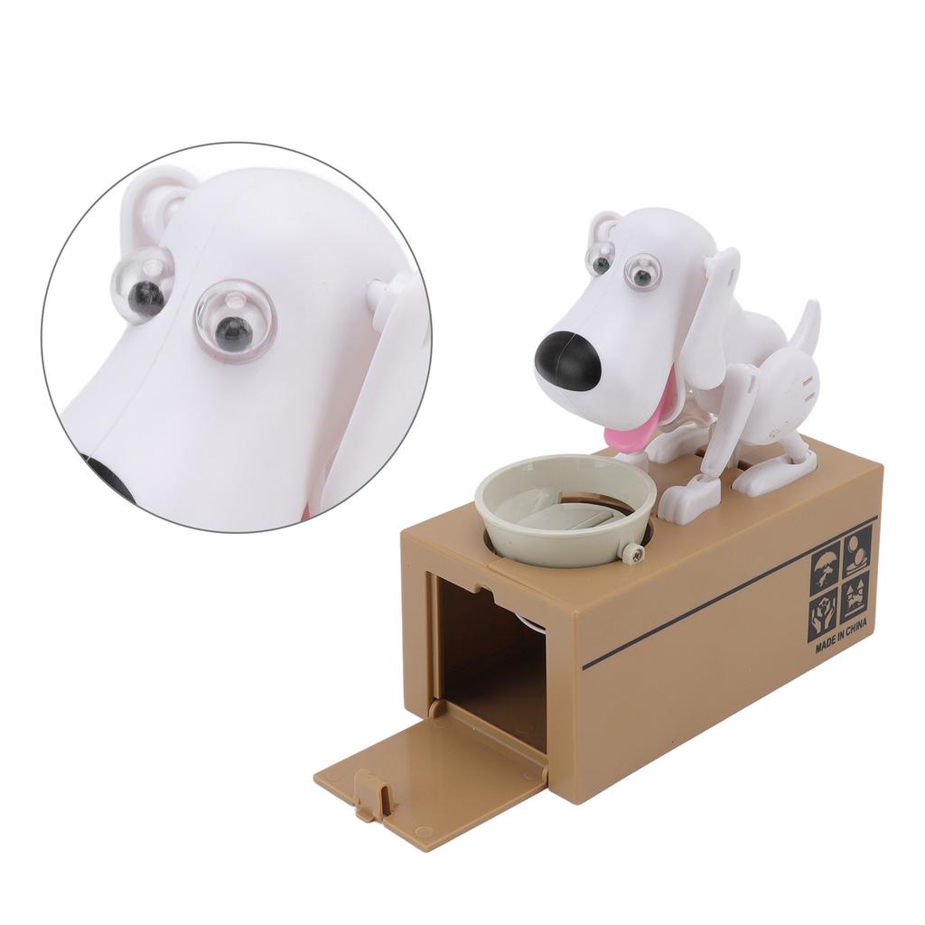 Dog Money Box Small Portable Innovative Cute Cartoon Puppy Coin Bank for Little Children Saving