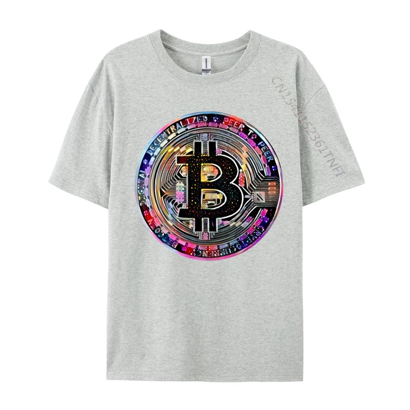 Bitcoin Btc Coin In 80S T Shirts Top Tees For Men 3d Printed T Shirts Mens Street Loose Sweatshirt TShirt