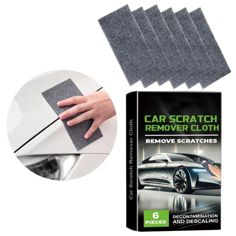 Car Scratch Remover Car Scratch Cleanings Cloth Set, Double Sided Cleaner for Cleaning and Polishing Maintenance Tool