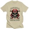 Custom Gasparilla 2025 Pirate Skull Cross T Shirts Men ShortSleeve Tshirts Streetwear Tee Pure Cotton Oversized Tshirts Gift