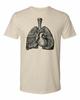 T-shirt Cottage Cult Clothing Coton Anatomie Médicale Art Victorien Poumons #4