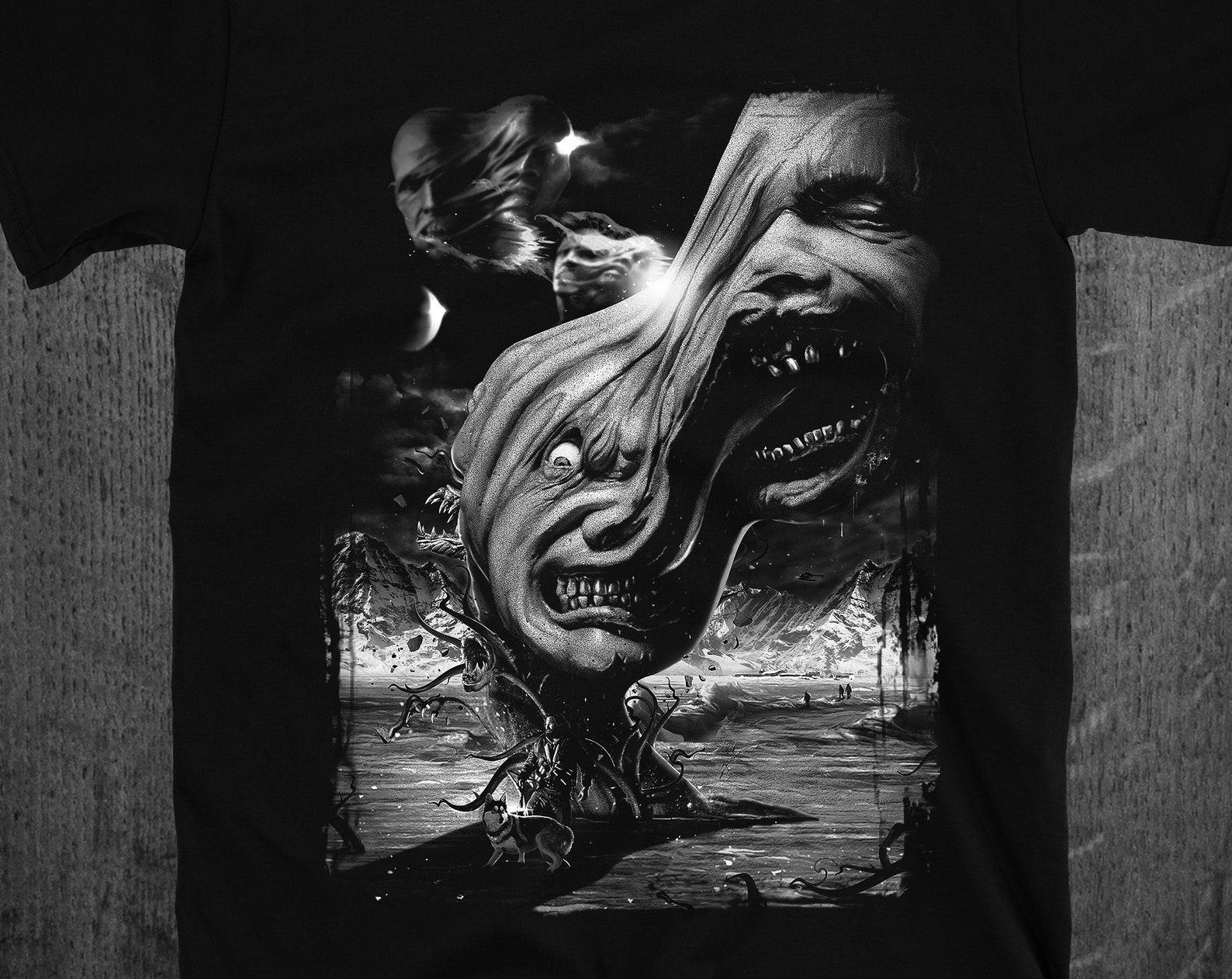 The Thing 1982 Classic Horror Film Inspired T-Shirt 2XL