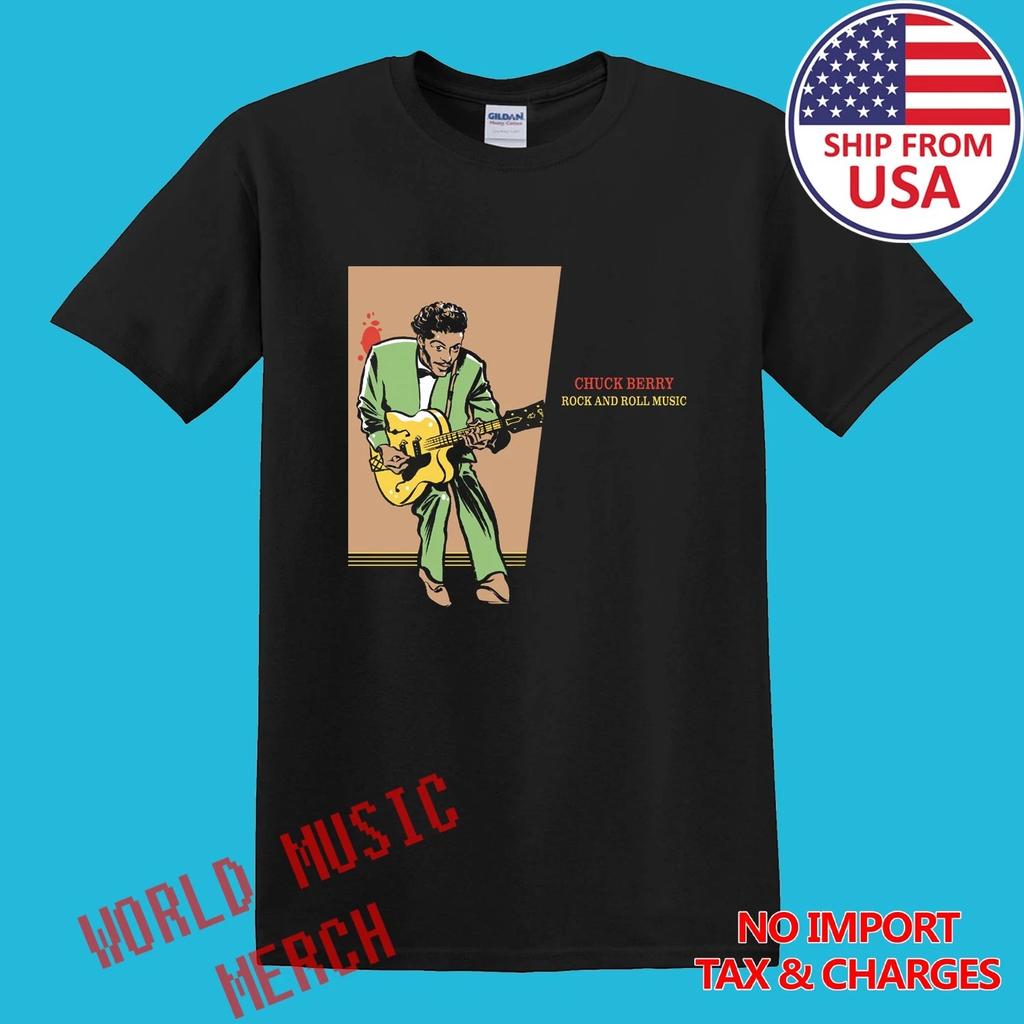 Chuck Berry Men's Black Size S-5XL