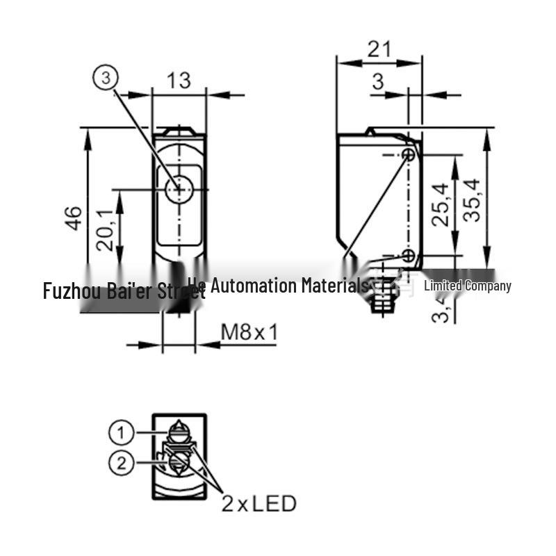 New O6E202 ifm Through-Beam Photoelectric Switch Receiver in Stock