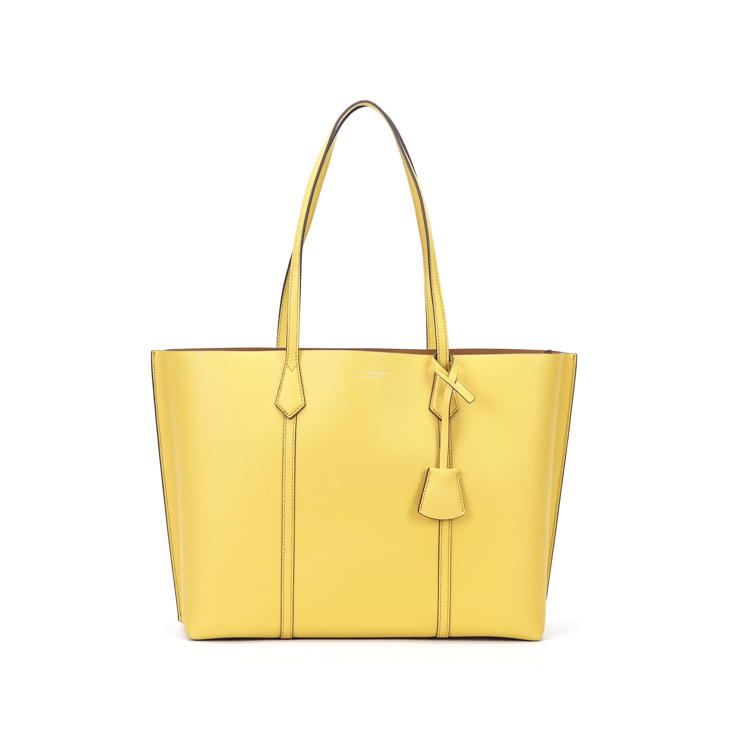 

Tory Burch Perry Multifunctional Triple Compartment Large Capacity Detachable Pendant Tote Bag Women Tote Bags Yellow 81932-731 Basic Set (Bag+Dust Bag)