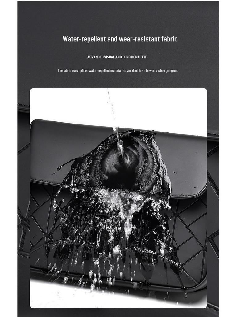 High-End Herren Crossbody Schultertasche - Stilvolle Business Messenger Bag