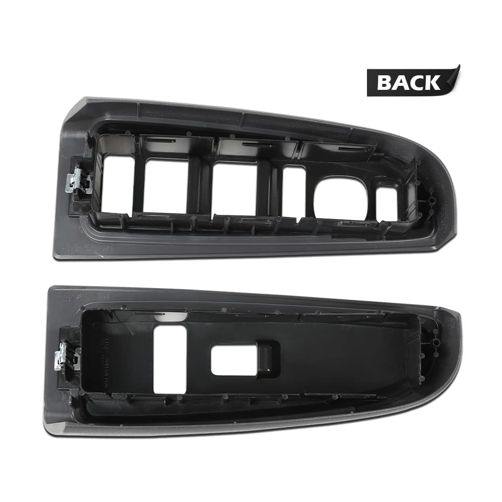 G-PLUS Window Switch Bezel Cover Compatible with Chevy Silverado/GMC Sierra 2003-2007,Fit Chevy Avalanche/Chevy Tahoe/GMC Yukon XL 2004-2006,Fit