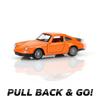 (Bagged) 1/36 Antique Special Limited Edition 911 Alloy Pullback Car, Die-cast Metal, Three Doors Openable, Boy's Toy