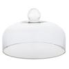 Dome Glass Cake Cover Transparent Cloche Lid Cake Cheese Food Dustproof Glass Tall Cover Party Table Decoration Kitchen Supply
