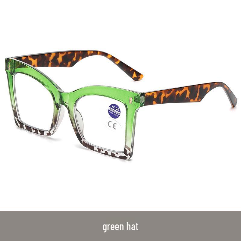 

Photochromic Anti-Blue Light Women s Large Frame Reading Glasses - European & American Design Plano (0.00)