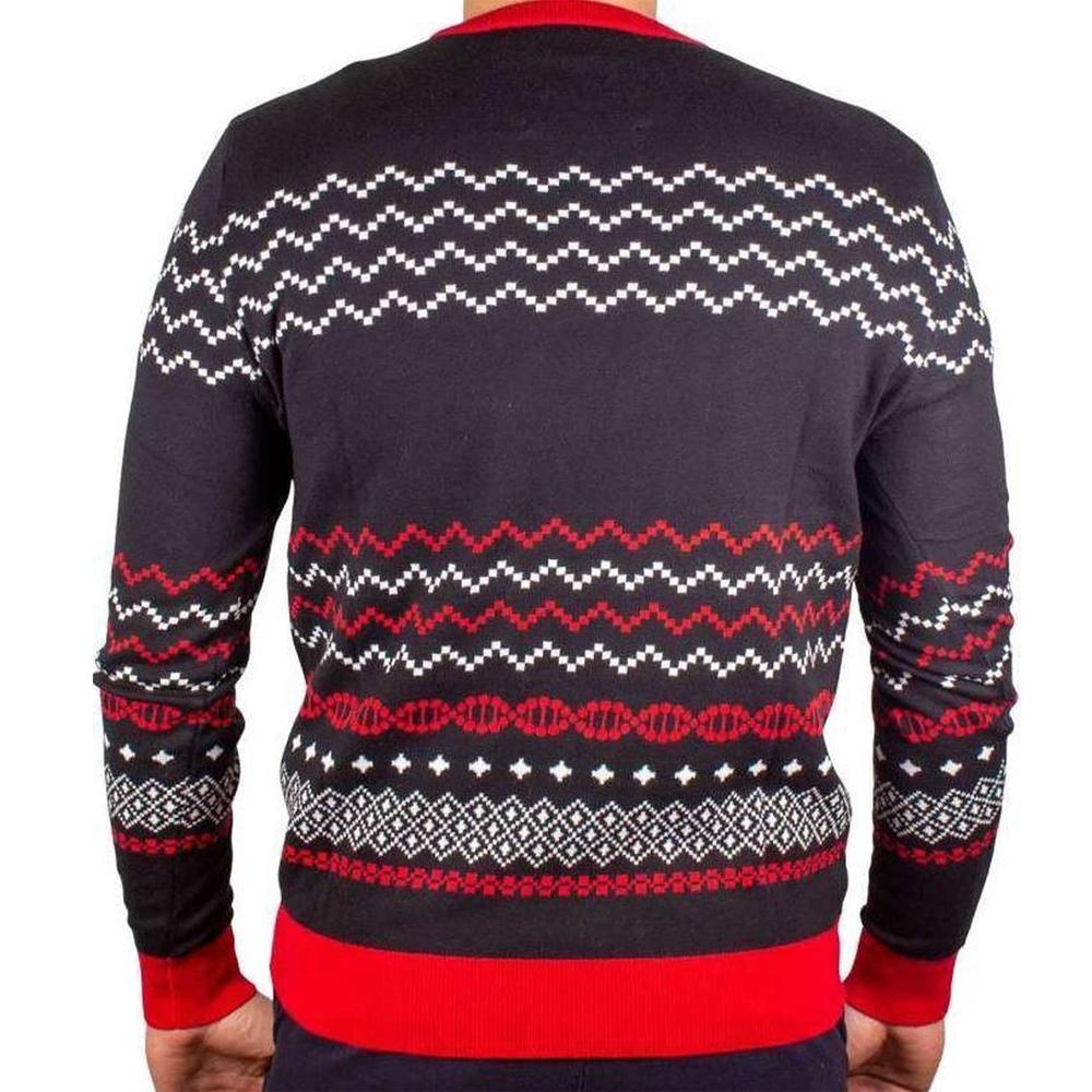 JURASSIC PARK Mens Ugly Logo Christmas Sweatshirt