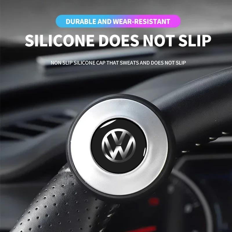 Car Turning Steering Wheel Booster Spinner Knob 360 Degree For Volkswagen VW Golf Passat B6 Jetta Touran CADDY Car Accessories