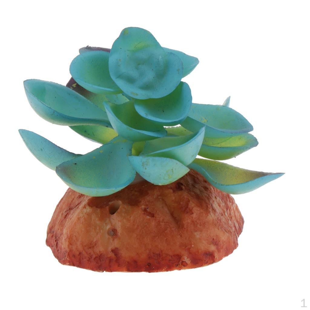 Aquarium Fish Tank Ornaments Reptile Decoration