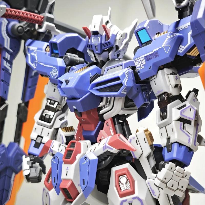 Original Holographic Translucent Valkyrie Assembly Model Action Figures Mecha Scp Process Toys Desktop Decoration Collectible Present