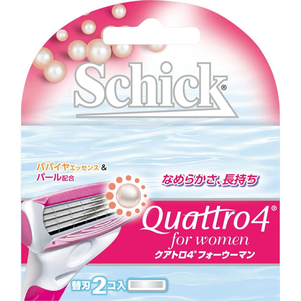 

Chic Quatro Chic Japan Chic Quatro 4 для женщин сменные лезвия 2 шт. в упаковке