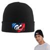 Bonnet en Tricot Chaud Gran Turismo Chapeau Hip Hop Automne Hiver Chapeaux Bonnets d'Extérieur pour Adultes Unisexe