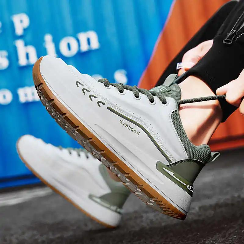 Fashion Thick Sole Demi-season Luxury Flat Casual Mens Vulcanized Sneakers Top Luxury Shoes Sports Badkets Cosplay Hit Shoses