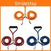 Pet Dog Double Lead With Pp Braided Rope For Walking And Training