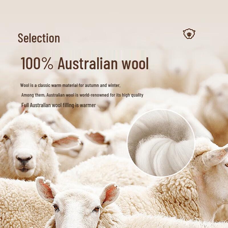 MengJie Silk Whisper Anti-Bacterial Silk & Australian Wool All-Season Duo Duvet