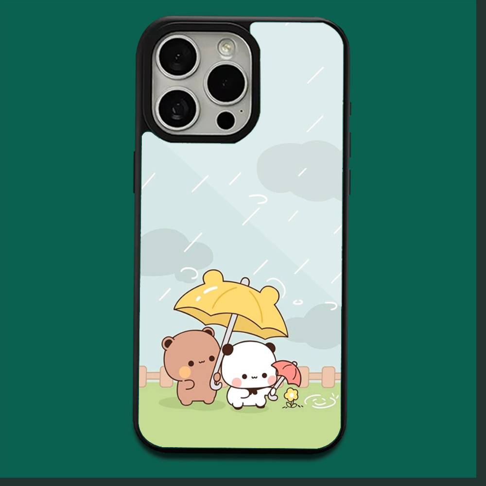Cute BuBu D-DuDu Phone Case For iPhone 16,15,14,13,12,11,Plus,Pro,Max,Mini Soft Magesafe Magnetic Wireless Charge