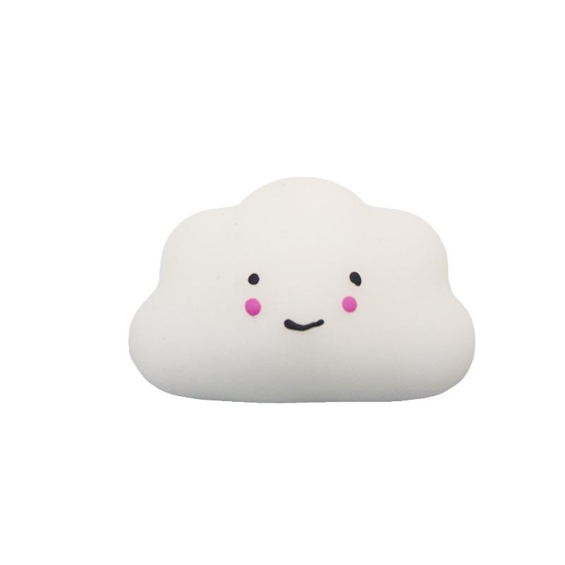 Japan Moe Small Animal Squeeze Toy: Soft Rubber Dumpling Peach