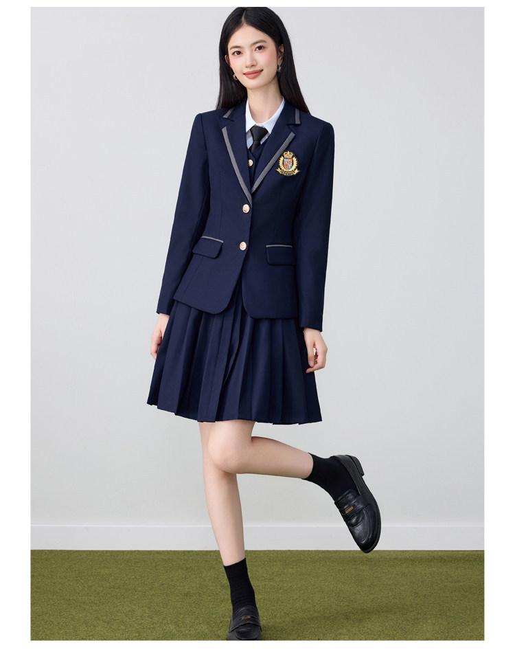 2026 Spring/Autumn College-Style Professional Suit Set for Men & Women - Student JK Uniform & Workwear