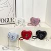 Personalized Love Bag 2025 New European and American Fashion Niche Versatile Chain Pu Fashion Small Satchel Women's Shoulder Bag