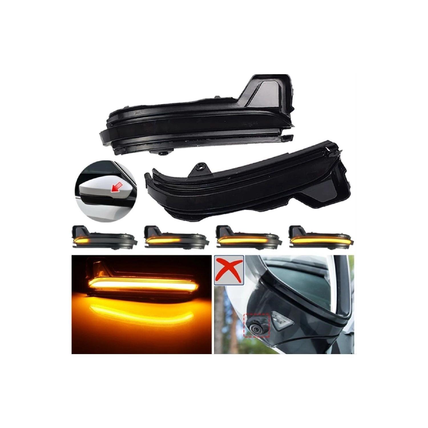 

Светодиодный зеркальный знак, скользящий сигнал, совместимый для Skoda Kodiaq