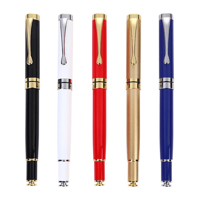 High-Grade Metal Orb Pen Printable Multi-Color Business Office Signature Pen Ballpoint Pen Set Gift Box