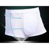 Men's Ice Silk Underwear Summer Hollow Mesh Breathable Antibacterial Antibacterial Four Corner Mesh Underpants Short Pants L-8XL