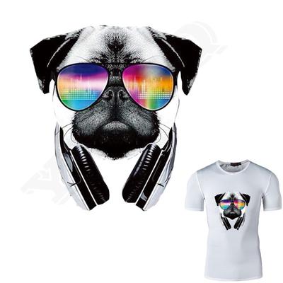 Dj Köpek Yama Demir On Giysi T-Shirt Diy Dekorasyon A-Seviye Ev Ütüler Parches Tarafından Yıkanabilir