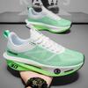 New fashion outdoor leisure breathable comfortable running shoes carbon plate high elastic shock absorption student training sports shoes