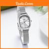 Gadi Oval Ladies Watch With Quartz Movement Waterproof Steel Band For Casual Women