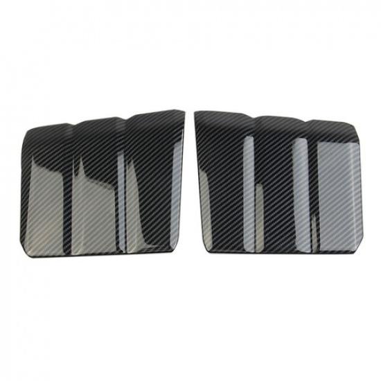 Carbon Fiber Style Engine Shroud Cover Panel Trim For Toyota Tundra +