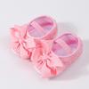 Baby Shoes Headband Set, Cute Bow Princess Shoes From Europe and America, 0-3-6-9-12 Months Baby Shoes Ins