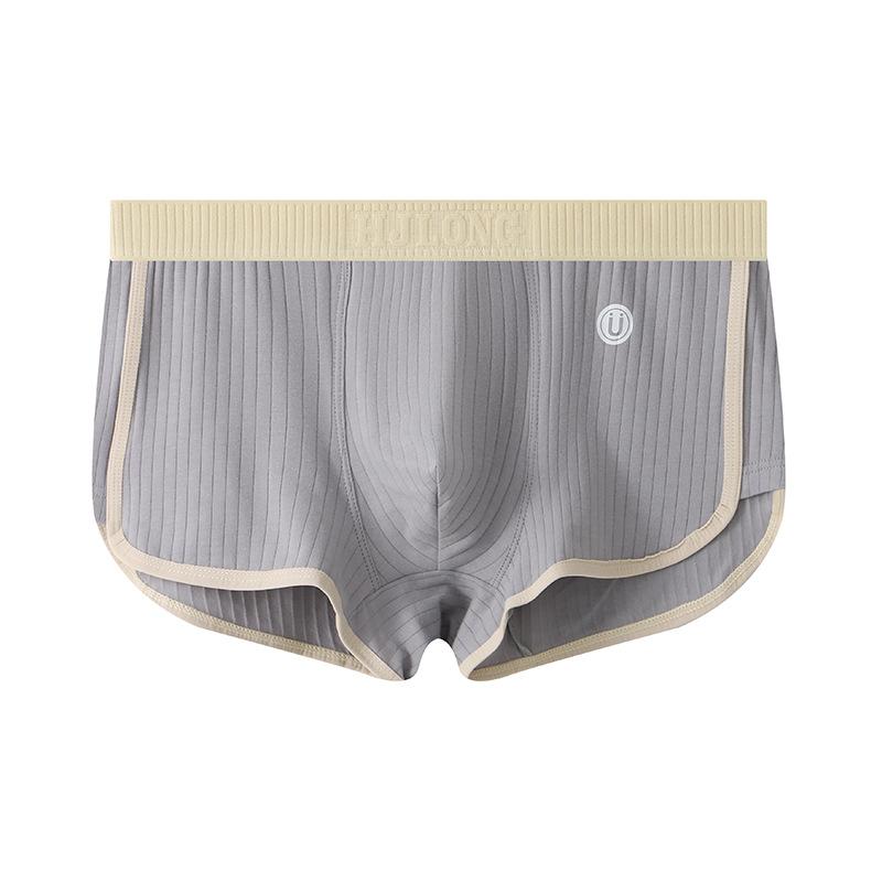 Men's Underwear, Boys' Cotton Boxer Shorts, Men's Sports Breathable Youth Boxer Shorts