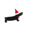 Festive Cartoon Dog Christmas Ornament for Kids Safe Holiday Home Decoration Lightweight Pet Friendly Hanging Accessory
