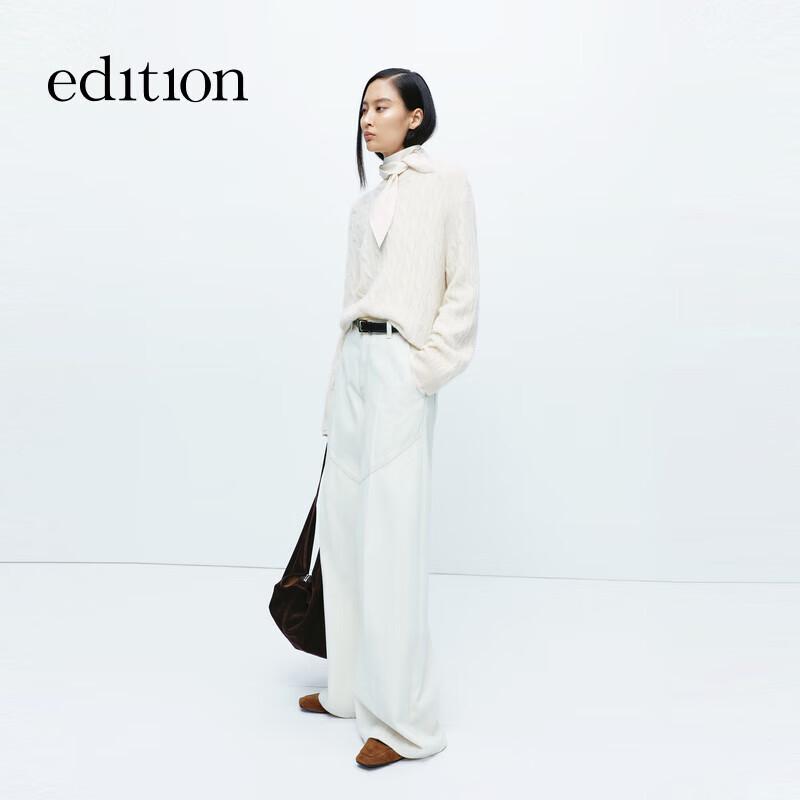 

Edition Women s Winter Yak & Camel Wool Cable Knit Pullover M 165