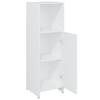 Badezimmerschrank Weiß 30 x 30 x 95 cm Spanplatte