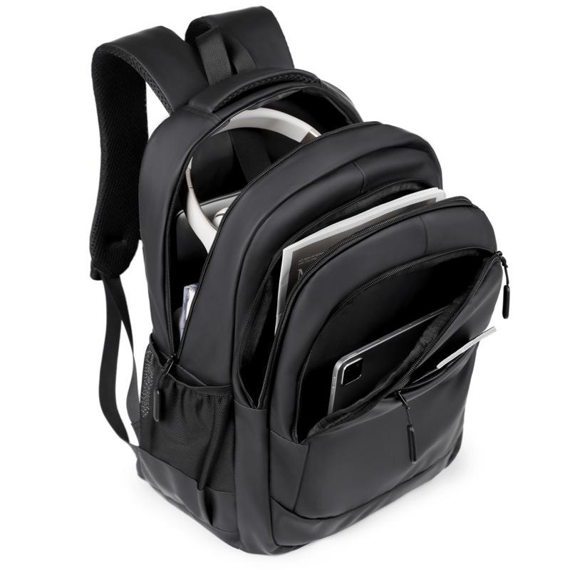 Simple, Large-capacity, High-end Business Backpack, Daily Commuting Computer Bag, Men's Multi-functional Short-distance Backpack