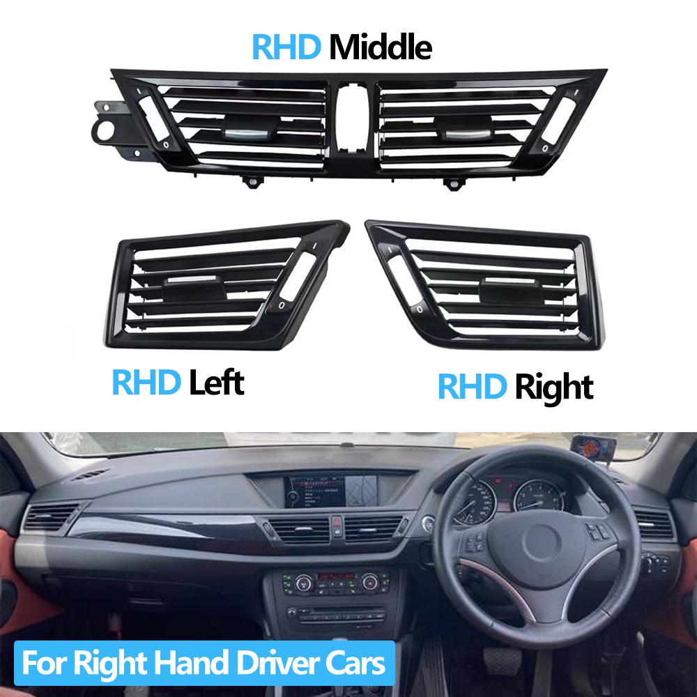 LHD RHD Front Center Dash Air Conditioning AC Vent Grille Outlet Panel Replacement For BMW X1 E84