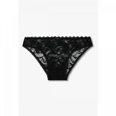 Women Sheer Floral Lace Brief  0826111505 