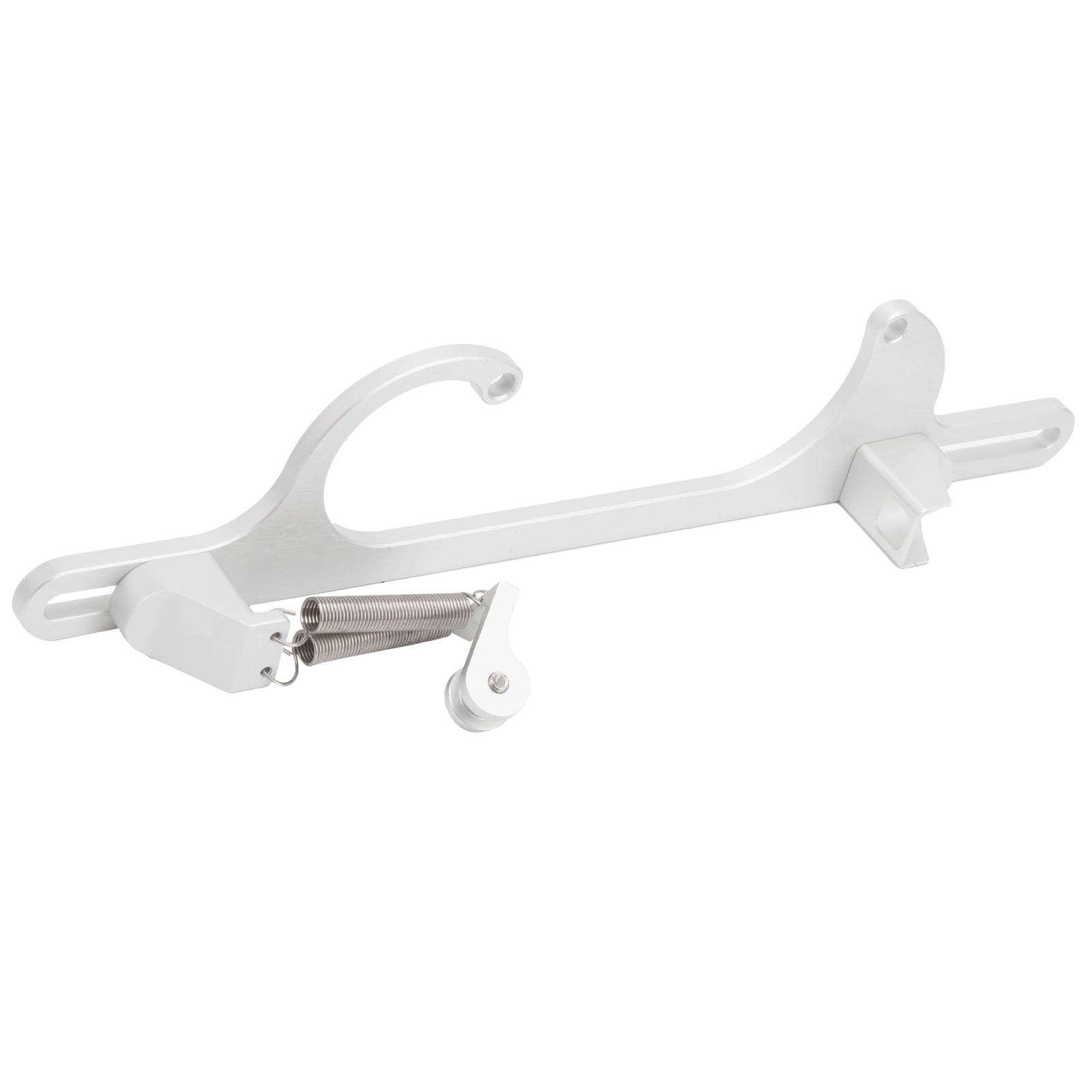 

Кронштейн троса дроссельной заслонки для карбюраторной линии Holley 41504160, алюминиевая заготовка, регулируемая пружина