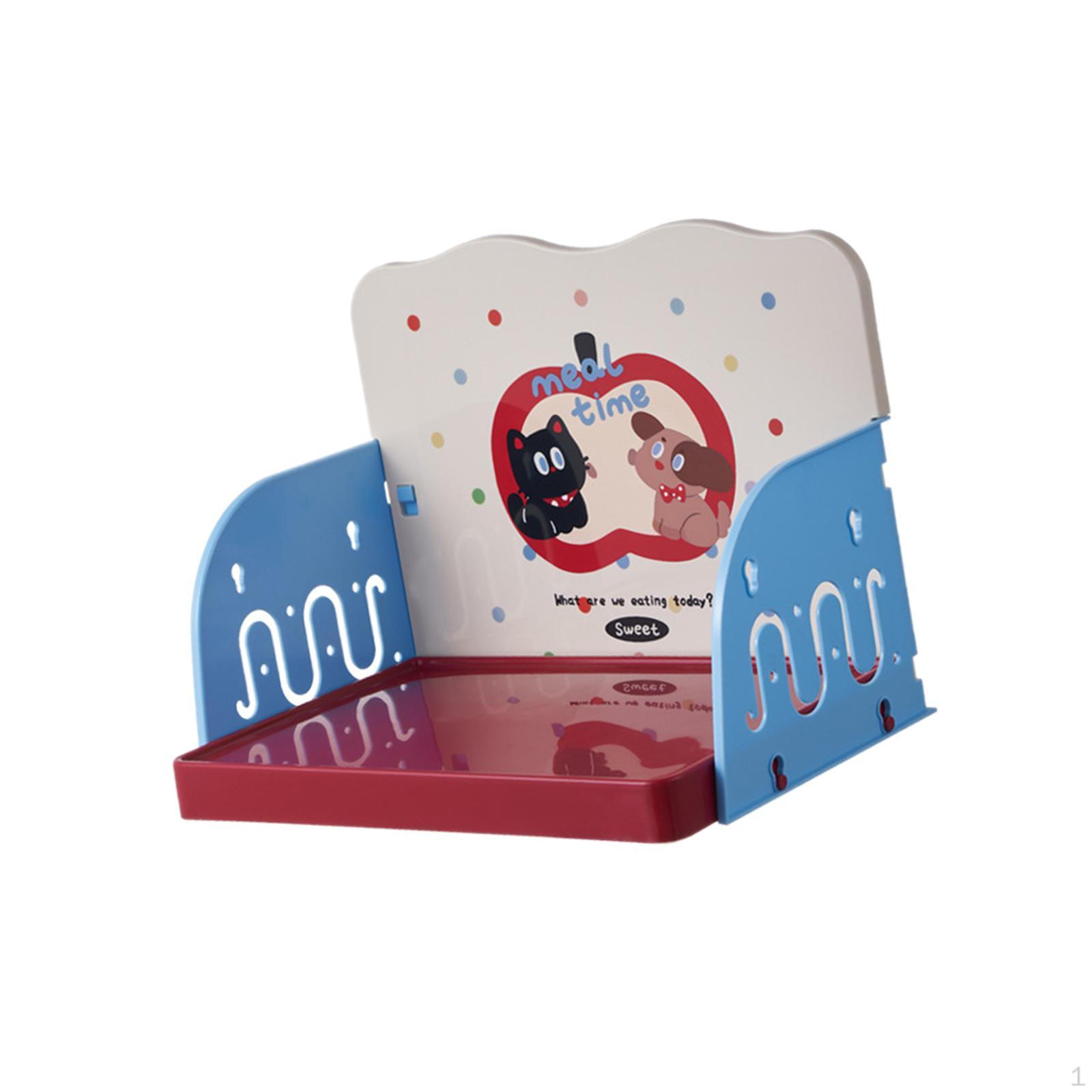 

Cat Feeding Table Bowl Holder Non Slip Elevated Food Plate No Messy Stable Kittens Dining