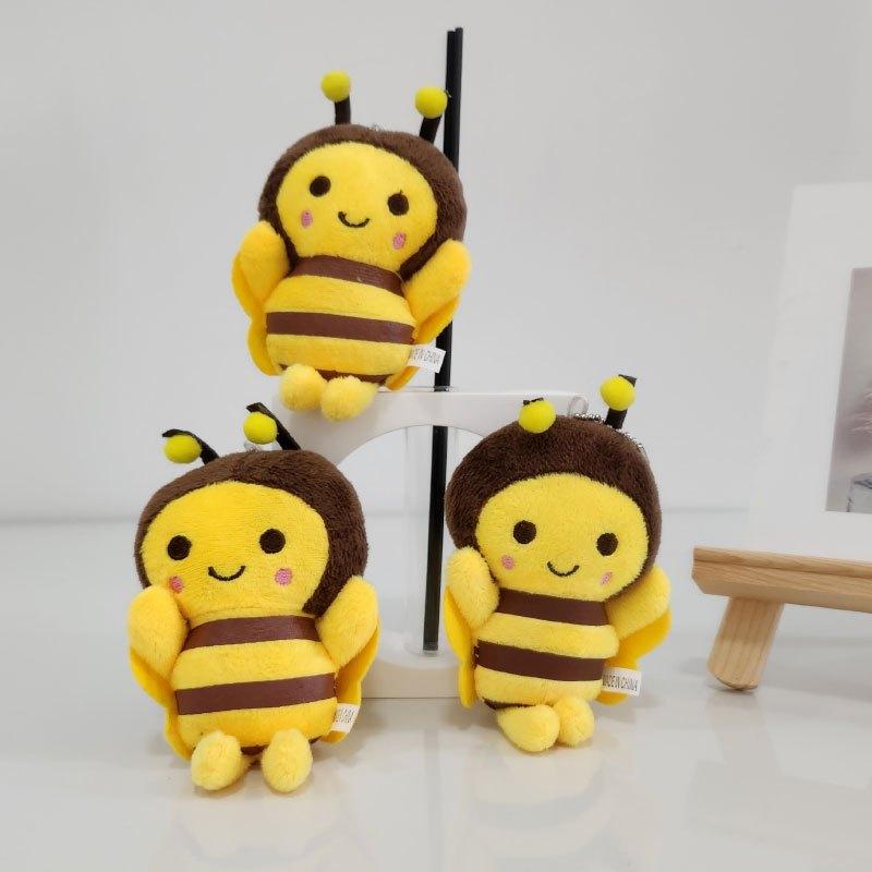 1 pezzo Giocattoli per Animali Design Ape Cartone Animato Giocattolo di Peluche Masticare Denti Giocattolo Masticabile Resistente per Cane Fornitura Interattiva Regali di Capodanno Compleanno per Animali