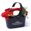 Soap Flowers Bouquet Petite Basket, Red