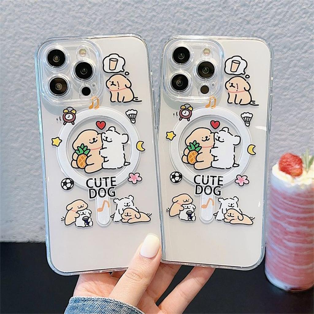 For Apple Phone Case Magnetic Bracket for Apple Magnetic Phone Case Cover for Apple Magnetic Phone Case Cartoon Cute